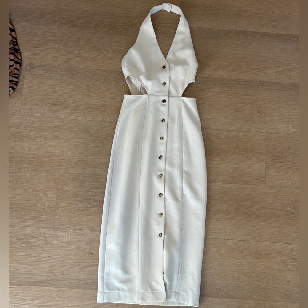 Favorite Daughter White Halter Dress - Picture 3 of 4